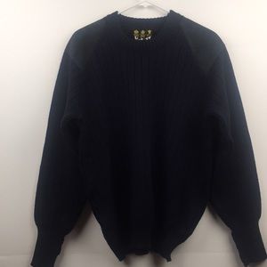 Barbour Navy Blue Sweater L